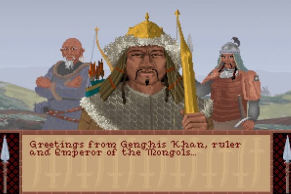 Civilization leader Genghis Khan