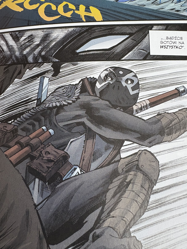 Ostatni Ronin II strona Nagle comics