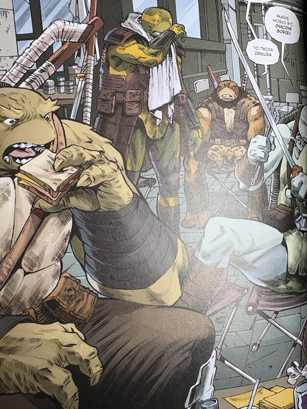 Ostatni Ronin II strona Nagle comics