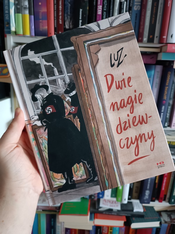 Dwie nagie dziewczyny okładka Luz Kultura Gniewu