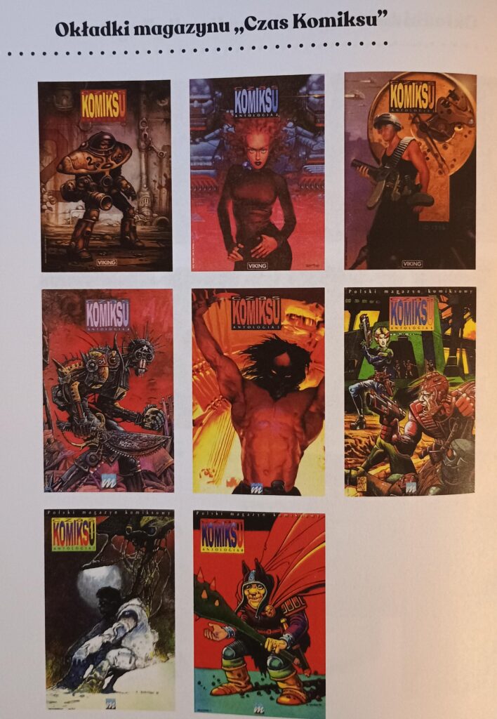 Leksykon komiksu łódzkiego okładki
