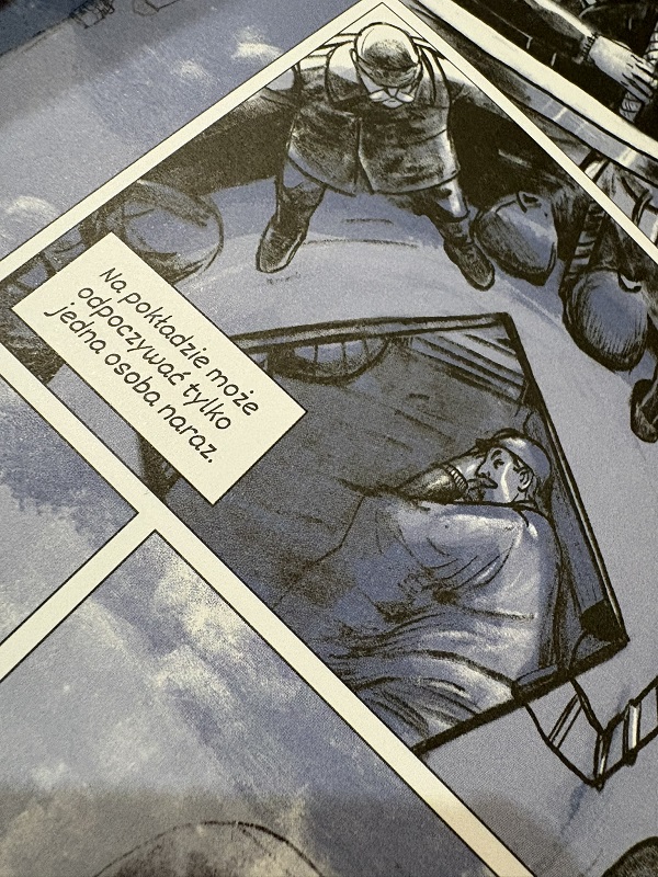 Na Północ komiks strona Timof
