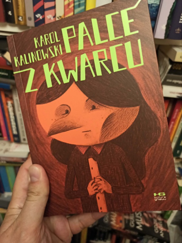 Palce z Kwarcu okładka Kultura Gniewu KRL