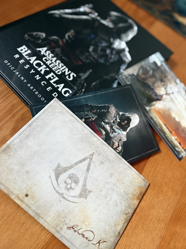 Assassin's Creed Black Flag Resynced Artbook Gamebook PL
