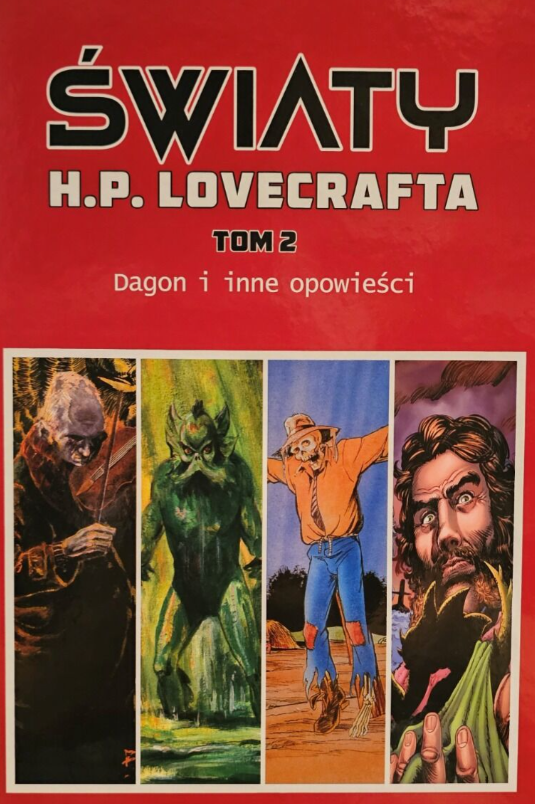 Światy H. P Lovecrafta okładka komiksu